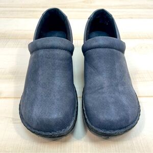 boc Born Concept Blue Denim Clog Slip-On Shoes, Sz 9-1/2